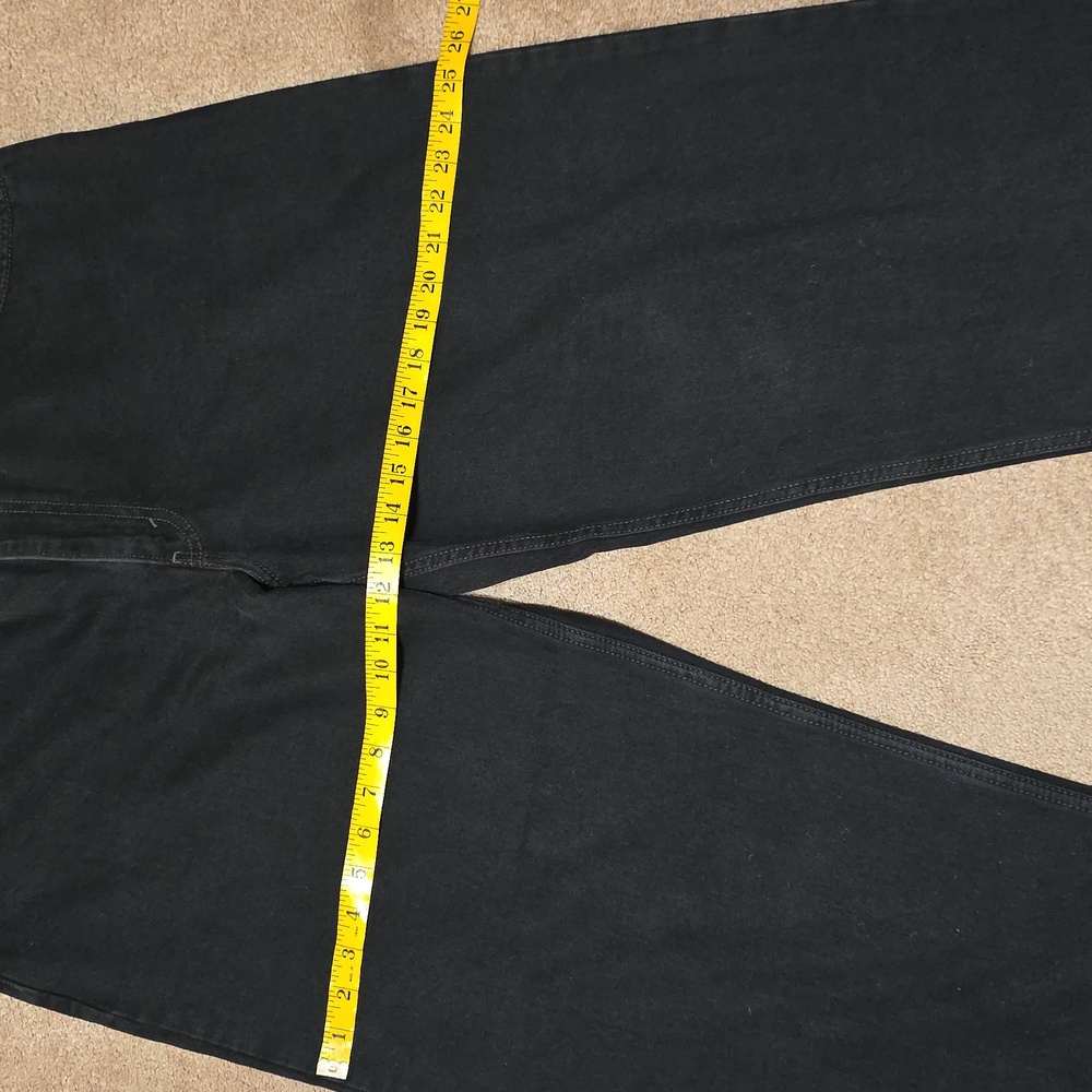 Women's Black Levi Dad Jeans - Picture 6 of 10